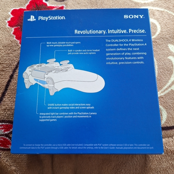 Sony Dual Shock 4 Wireless Controller for Playstation 4. Red. Brand New! - Picture 4 of 4